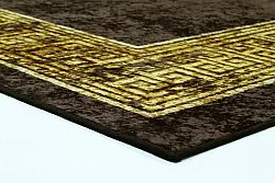 Wilton szőnyeg - Tilos (fekete/arany)