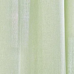 Függönyök - Lenutánzatú függöny Andrada (világos zöld)
