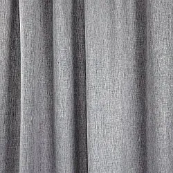 Függönyök - Vászonfüggöny Melania (világos szürke)