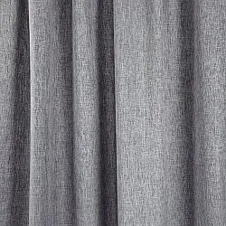 Függönyök - Vászonfüggöny Melania (világos szürke)