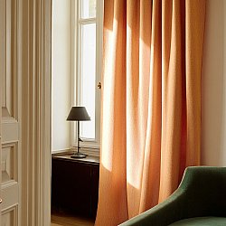 Függönyök - Vászonfüggöny Melania (narancs)