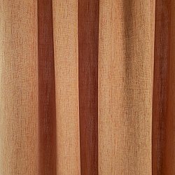 Függönyök - Vászonfüggöny Melania (narancs)