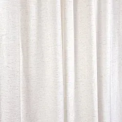 Függönyök - Vászonfüggöny Melania (fehér)