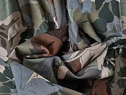 Függönyök - Pamutfüggöny Asta (zöld)