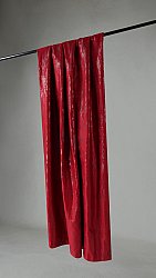 Függönyök - Bársonyfüggöny Ofelia (piros)