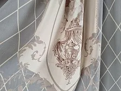 Függöny - Eugene (világoskék)