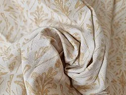 Függönyök - Pamutfüggöny Helmi (sárga)