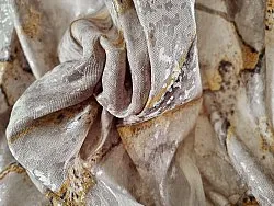 Függöny - Padova (fekete/többszínű)