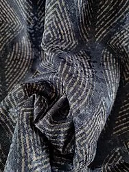 Függöny - Della (kék)