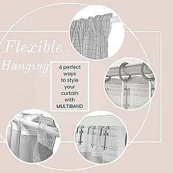 Függönyök - Sötétítő függöny Isolde (piros)