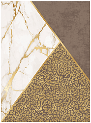 Wilton szőnyeg - Granada (barna/fehér/arany)