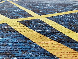Wilton szőnyeg - Zaros (kék/arany)