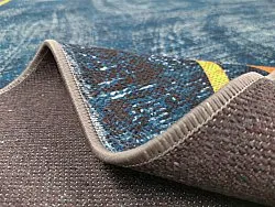 Wilton szőnyeg - Zaros (kék/arany)