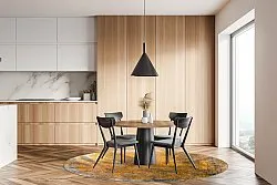 Kerek szőnyeg - Lalin (sárga)