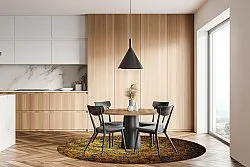 Kerek szőnyeg - Leiria (arany)