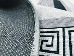 Wilton szőnyeg - Olympia (fekete/fehér)