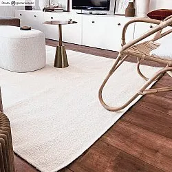 Kerek szőnyeg - Hamilton (fehér)