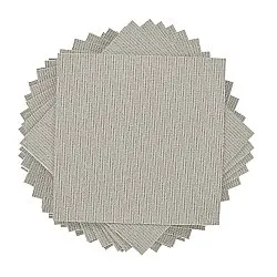 Padlószőnyeg - Almeria Textilcsempék 24 db (csíkos szürke)