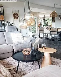 Wilton szőnyeg - Douz (fekete/többszínű)