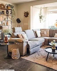 Wilton szőnyeg - Douz (fekete/többszínű)