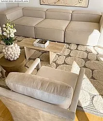 Shaggy szőnyeg - Fondi (bézs)