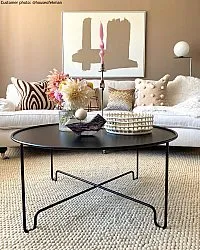 Kerek szőnyeg - Avafors Wool Bubble (bézs)