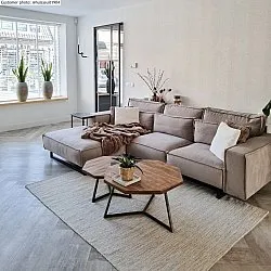 Gyapjúszőnyeg - Dhurry (természetes)