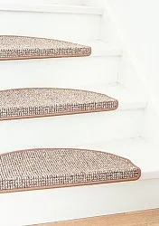 Trappstegsmatta - Bryssel 28 x 65 cm (ljusbrun)