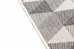 Beltéri és kültéri szőnyeg - Brussels Pattern (szürke)