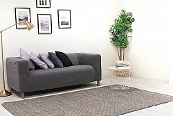 Gyapjúszőnyeg - Varella (fekete/fehér)