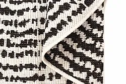 Kerek szőnyeg - Brussels Swirl (fekete)