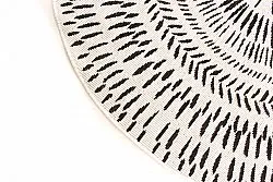 Kerek szőnyeg - Brussels Night (szürke)