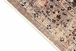 Kerek szőnyeg - Bouhjar (bezs/többszínű)