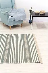 Rongyszőnyeg - Ystad (szürke)