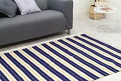 Rongyszőnyeg - Alva (kék)