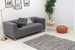 Rongyszőnyeg - Tulka (szürke)