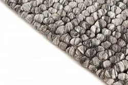 Kerek szőnyeg - Avafors Wool Bubble (szürke)