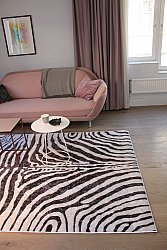 Wilton szőnyeg - Zebra (fekete/fehér)