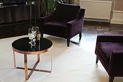 Kerek szőnyeg - Hamilton (fehér)