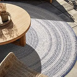 Kerek szőnyeg - Indoor/Outdoor Angus (kék)