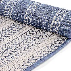 Kerek szőnyeg - Indoor/Outdoor Angus (kék)