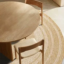 Kerek szőnyeg - Indoor/Outdoor Angus (természet)