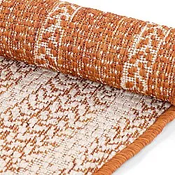 Kerek szőnyeg - Indoor/Outdoor Angus (piros)