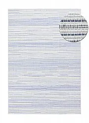 Beltéri és kültéri szőnyeg - utomhusmatta - Arcata (kék)