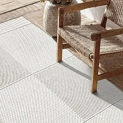 Beltéri és kültéri szőnyeg - utomhusmatta - Ava (bézs)