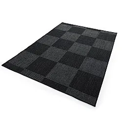 Beltéri és kültéri szőnyeg - utomhusmatta - Ava (fekete)