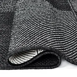 Beltéri és kültéri szőnyeg - utomhusmatta - Ava (fekete)