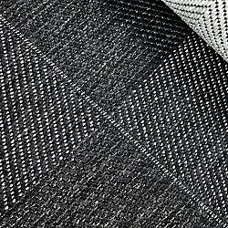 Beltéri és kültéri szőnyeg - utomhusmatta - Ava (fekete)