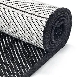 Beltéri és kültéri szőnyeg - utomhusmatta - Ava (fekete)