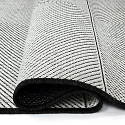 Beltéri és kültéri szőnyeg - utomhusmatta - Ava (fekete)